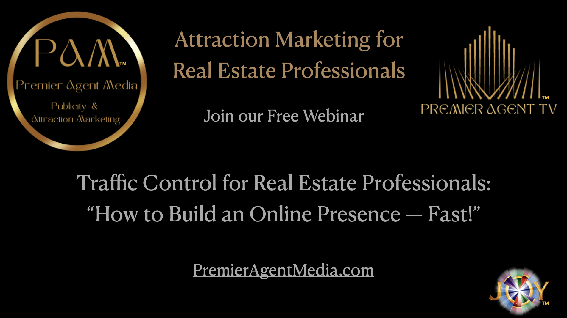 Premier Agent Media Free Webinar